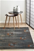Large Taupe Silky Finish Abstract Rug - 290X200cm