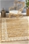 Extra Large Mustard Transitional Jacquard Woven Rug - 400X300cm
