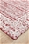 Extra Large Rose Red Transitional Jacquard Woven Rug - 400X300cm