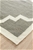 Medium Grey Handmade Wool Trellis Flatwoven Rug - 225X155cm