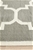 Medium Grey Handmade Wool Trellis Flatwoven Rug - 225X155cm