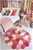 Funky Flower Small Pink Handmade High Quality Wool Kids Round Rug-140X140cm
