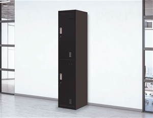 2-Door Vertical Locker for Office Gym Sh