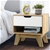 Artiss Bedside Table Drawer Nightstand Shelf Cabinet Lamp Side Wooden