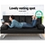 Artiss Sofa Bed Lounge Futon Couch 3 Seater Leather Cup Holder Recliner