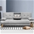 Artiss 3 Seater Linen Fabric Sofa Bed - Grey