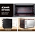 Devanti Electric Oven Bake Benchtop Rotisserie Grill 60L Hotplate Black