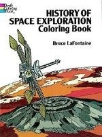 History of Space Exploration Coloring Bo