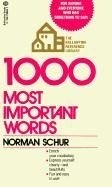 1000 Most Important Words