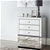 Artiss Chest of Drawers Mirrored Tallboy 5 Drawers Dresser Table Cabinet
