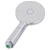 Round Chrome ABS 3 Function Handheld Shower With PVC Hose