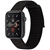 Case-Mate Nylon Sport Apple Watch Band 42-44mm - Metallic Black/Pink