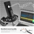 Fifine USB Condenser Microphone w/ Desk Mount Stand - Black