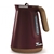 2pc Morphy Richards Aspect Cork Electric Kettle/Toaster - Maroon