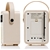 Cream View Quest Retro Mini DAB Digital Radio/USB/AUX/BT Portable Speaker