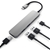 Satechi USB-C Slim Multi-Port Adapter - Space Grey