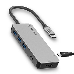 Bonelk 6-In-1 Multi Hub HDMI/USB-C/USB3.