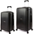 Paklite Twilite Cabin and Medium Luggage Black