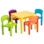 Delsun Kids Table & 4 Chairs Plastic Set