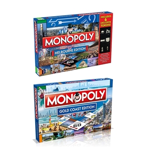 2PK Monopoly Board Game Melbourne & Gold