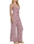 AUGUSTE Mila Palms Jumpsuit. Size 12, Colour: Red. 100% Rayon Brocade. ORP: