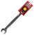 SIDCHROME 27mm Geared Combo Spanner with Reversible Wrench & Anti-Slip Desi