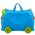 Kiddicare Bon Voyage Kids Ride On Suitcase Luggage Travel Bag Blue