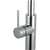 Chrome Solid Brass Round Mixer Tap w/ 360 Swivel Pull Out and Spray Option