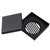 118x118mm Black Floor Waste Drain Smart Insert Tile Stainless Steel