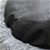 Plush Donut Faux Fur Calming Pet Nest - Grey - L