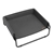 Charlie’s Pet High Walled Outdoor Trampoline Pet Bed Cot - Black 85x85x33cm