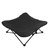 Charlie’s Pet Portable and Foldable Outdoor Pet Chair - Black - 90x90x25cm
