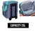 Picnic Jumbo Cooler Bag Tote Integrated Trolley On Wheels 25L Insulated