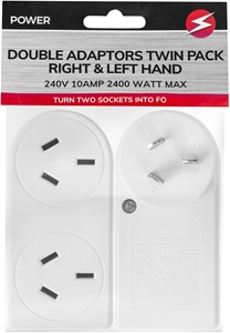 TWIN Pack Double Adapter Right & Left Sl
