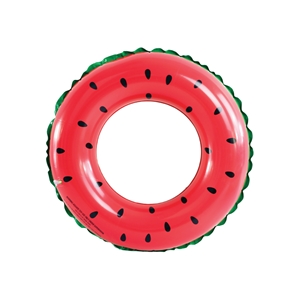 Inflatable Watermelon Swim Ring Summer P