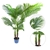 150cm Faux Artificial Home Decor Potted Areca Palm Plant Tree Green