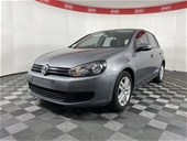 Unreserved 2010 Volkswagen Golf 118TSI Comf A6 Manual Hatch