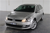 Unreserved 2014 Volkswagen Golf A7 T/D Auto Wagon
