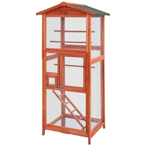 i.Pet Bird Cage Wooden Pet Cages Aviary 