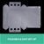 Artiss 20x Clear Shoe Box Foldable Transparent Shoe Storage Stackable Case