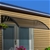 Instahut Window Door Awning Door Canopy Patio UV Sun Shield BROWN 1mx4m DIY
