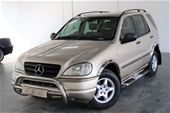 Unreserved 2001 Mercedes-Benz ML270 Automatic SUV