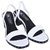 SOL SANA Women`s Nadia Heel Sandals, Studded welt, Color: White, Size: 10 U