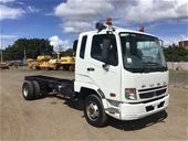 Unreserved 2009 Mitsubishi FK 600 4 x 2 Cab Chassis Truck