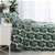 Dreamaker Printed Quilt Cover Set Soft Palms - Single Bed