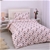 Dreamaker Printed Quilt Cover Set Blush Llamas - Single Bed