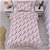 Dreamaker Printed Quilt Cover Set Blush Llamas - Single Bed