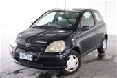 Unreserved 2001 Toyota Echo NCP10R Automatic Hatchback