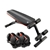 2x Powertrain 24kg Adjustable Dumbbell Home Gym w/ Adidas Bench