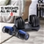 2x Powertrain 24kg Blue Adjustable Dumbbells w/ Stand and 10437 Bench